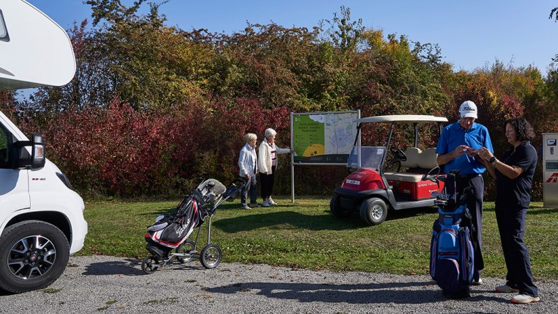 Wohnmobilstellplatz Bondorf Golfplatz Domäne Niederreutin, © Golfclub Domäne Niederreutin