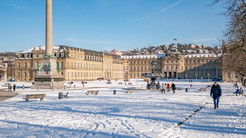 Schlossplatz Stuttgart, © SMG Thomas Niedermüller