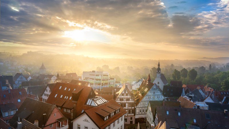 Aussicht vom Hochwachtturm auf Waiblingen, © Stuttgart-Marketing GmbH, Martina Denker