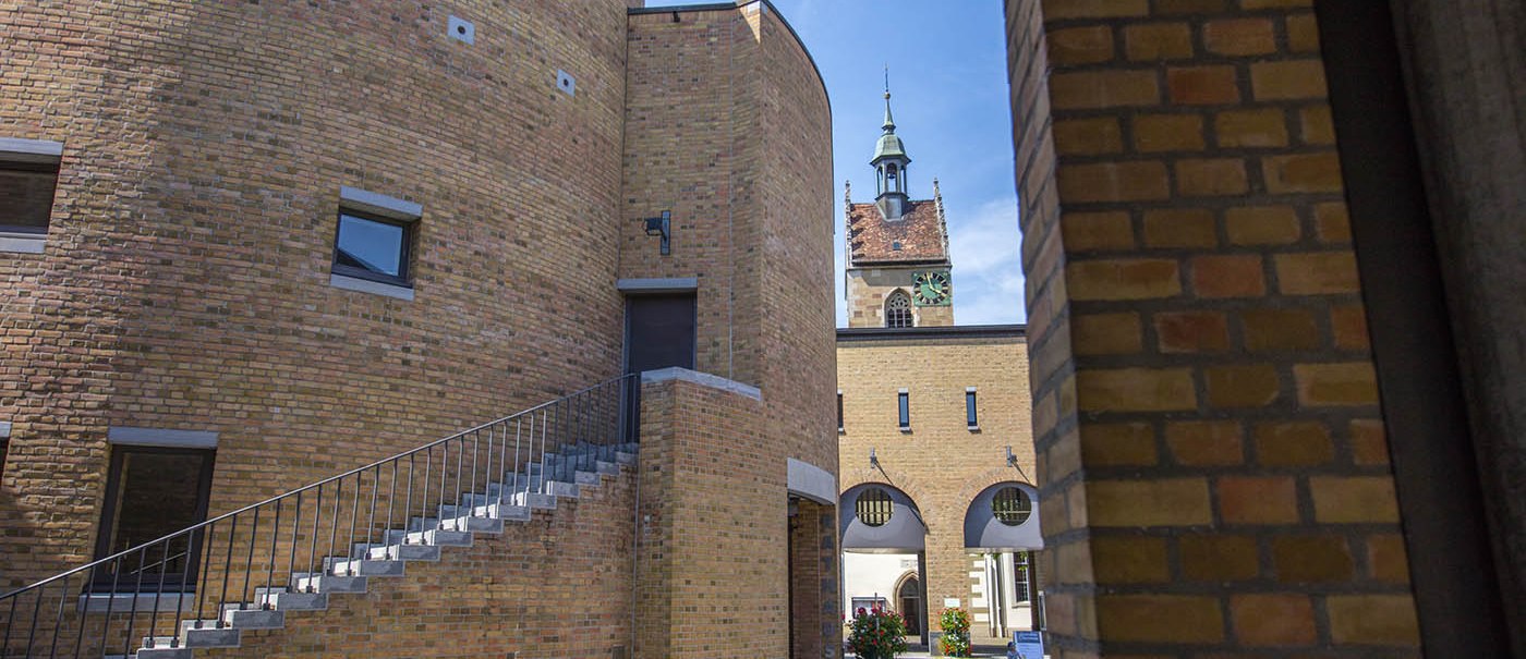 Fellbach Rathaus und Lutherkirche, © Achim Mende