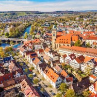 Nürtingen im Frühling aus der Luft, © Daniel Jüptner