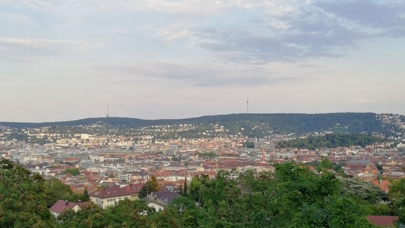 Blick auf den Fernsehturm, © SMG