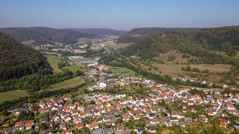 Bad Diutzenbach aus der Luft, © Stuttgart-Marketing GmbH / Achim Mende