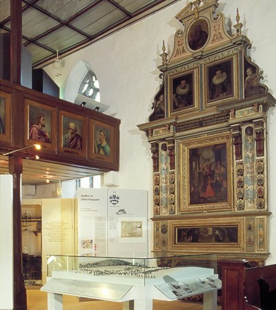 Innenraum des Jüdischen Museum Göppingen