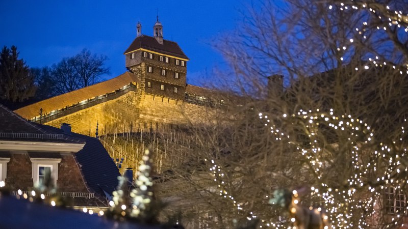 Blick auf die Esslinger Burg, © Esslingen Markt und Event GmbH (EME)