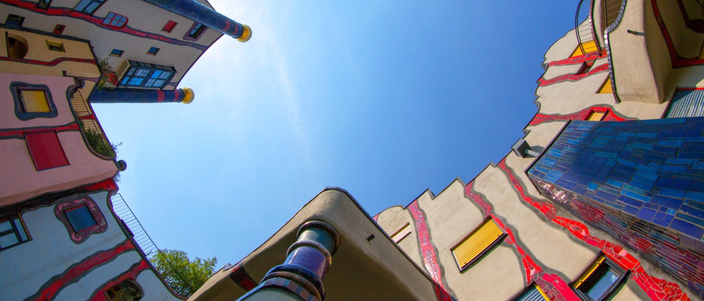 Hundertwasser-Wohnhaus in Plochingen, © SMG, Achim Mende