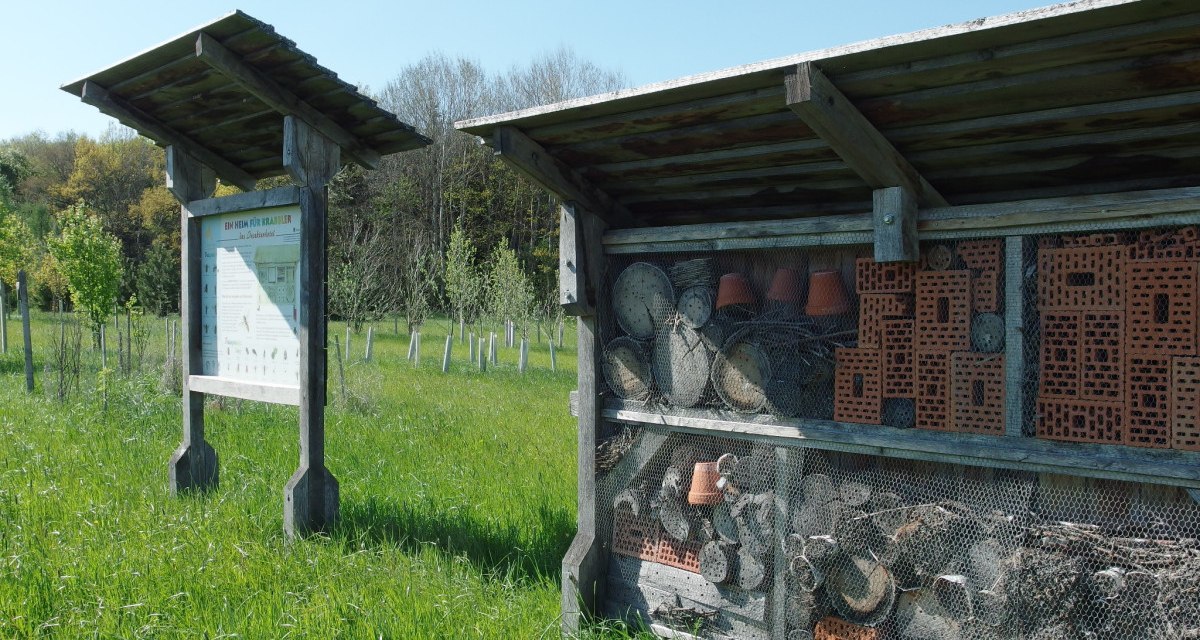 Insektenhotel Arboretum Bondorf, © Natur.Nah. Schönbuch & Heckengäu