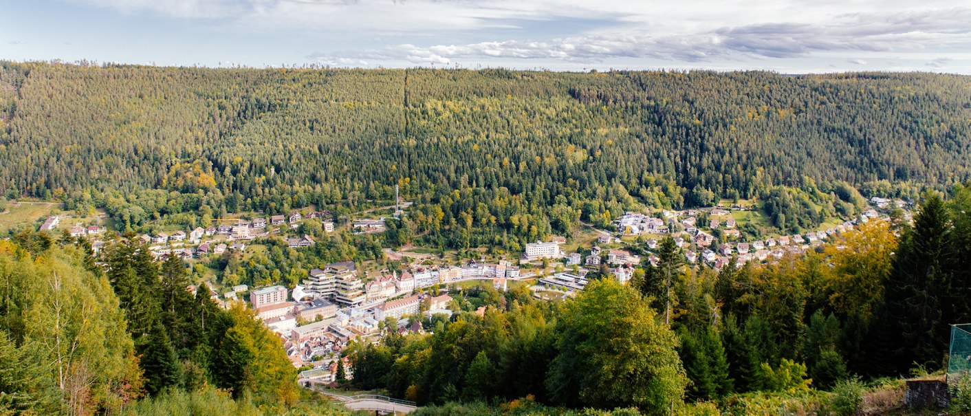 Blick auf Bad Wildbad, © Touristik Bad Wildbad GmbH