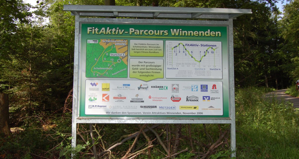 FitAktiv-Parcours Winnenden, © Winnenden - Stuttgart-Marketing GmbH