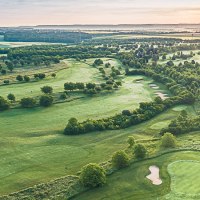 Golfclub Domäne Niederreutin - Blick aufs Clubhaus, © Golfclub Domäne Niederreutin