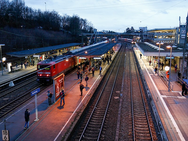 Bahnhof Backnang, © Alex Becher