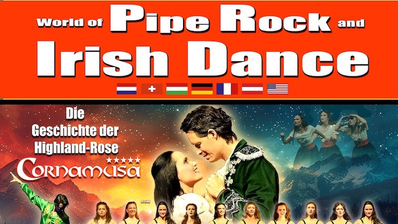 Cornamusa "World of Pipe Rock and Irish Dance", © Cornamusa - Peter Scheler & Torsten Bähring GbR