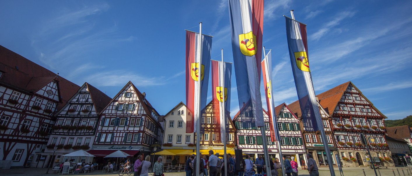 Marktplatz von Bad Urach, © Bad Urach Tourismus