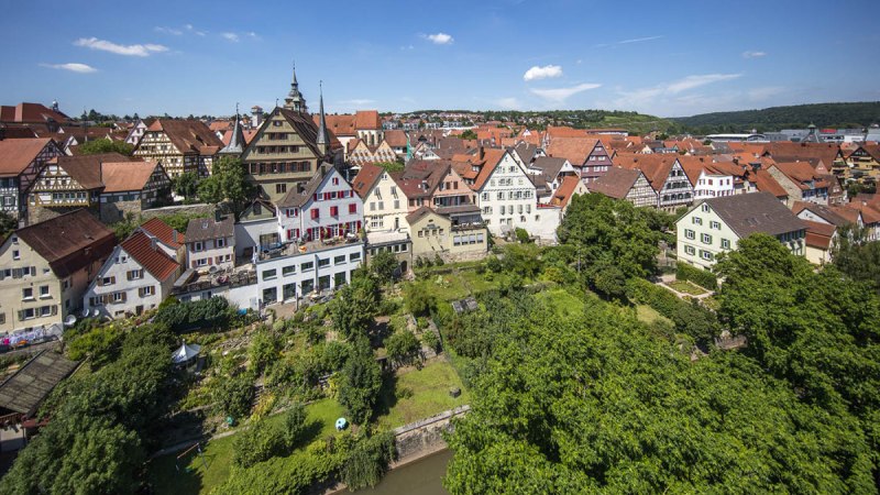 Bietigheim-Bissingen aus der Luft, © 3B-Tourismus-Team