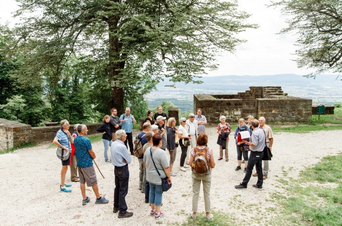 Führung  auf dem Hohenstaufen, © Stadt Göppingen