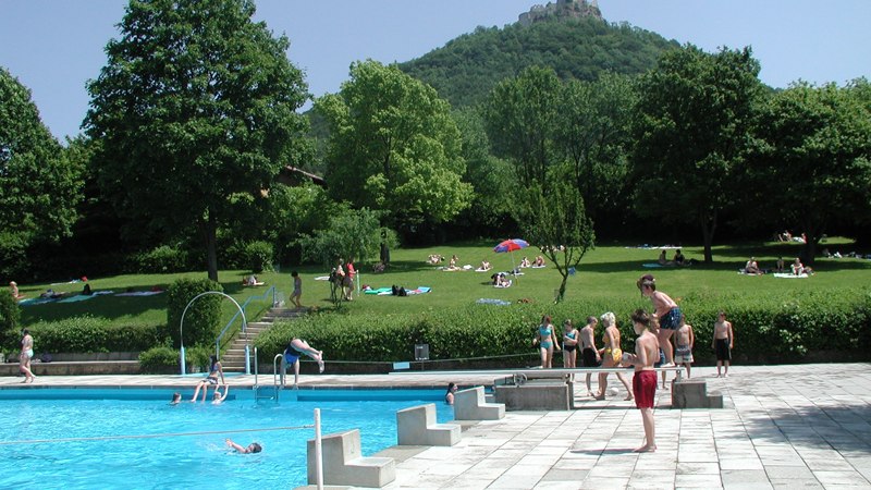 Das Höhenfreibad Neuffen, © Stadt Neuffen