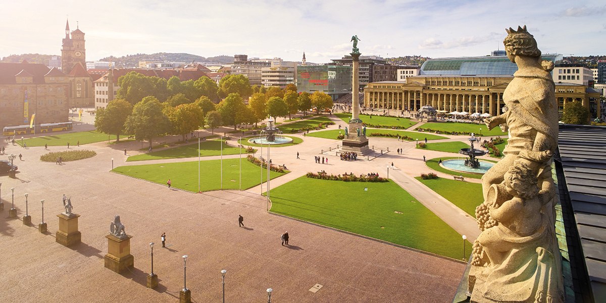 Schlossplatz Stuttgart, © Stuttgart-Marketing GmbH, Winkler