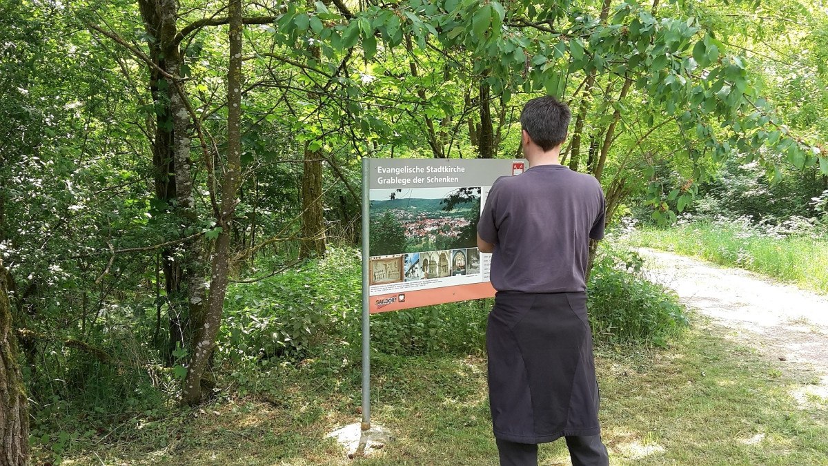 Gaildorf - Infotafel am Kulturweg - Rundwanderweg 1, © Petra Natzkowski