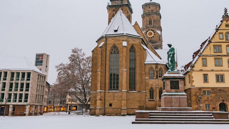 Schillerplatz Stuttgart, © Thomas Niedermüller