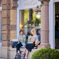 Kaffeepause beim Cafe Kauz, © Maximilian Schwarz