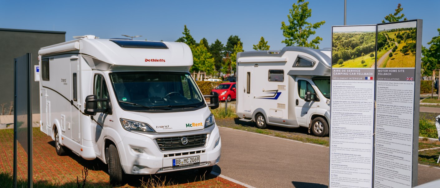 Wohnmobilstellplatz Fellbach, © Stuttgart-Marketing GmbH, Thomas Niedermüller