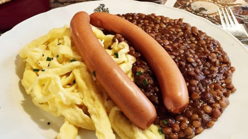 Linsen mit Spätzle, © TMBW, Susi Maier