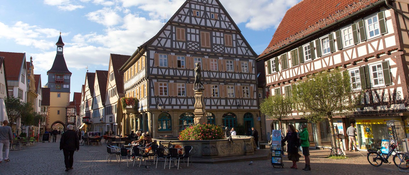 Marktbrunnen Winnenden, © Stuttgart-Marketing GmbH