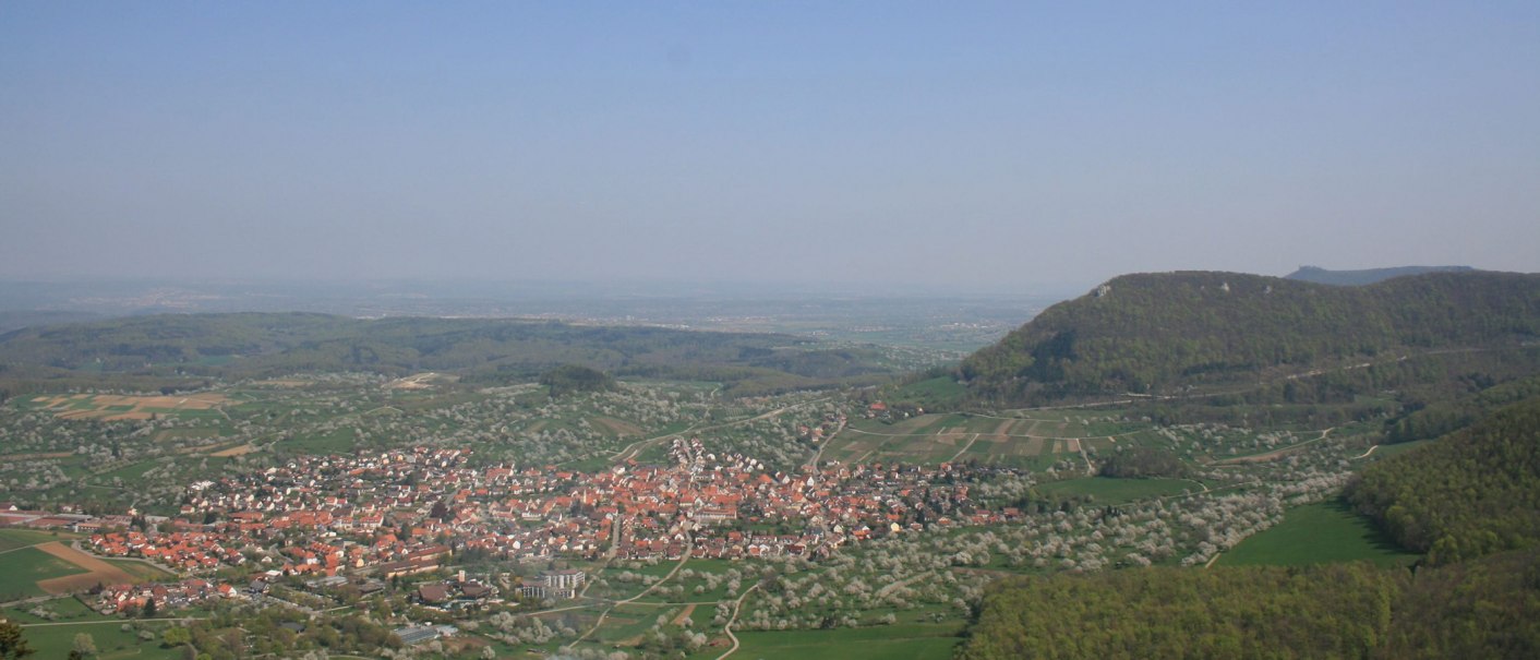 Beuren von oben, © Kurverwaltung / Panorama Therme Beuren