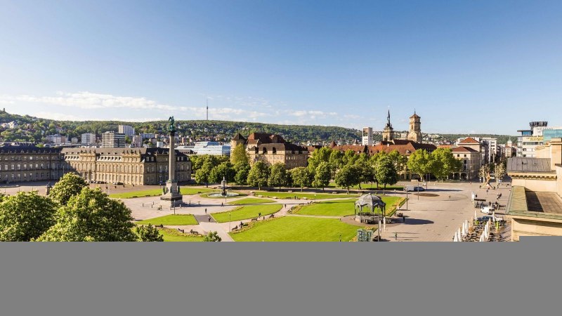 Schlossplatz Stuttgart, © Stuttgart-Marketing GmbH Werner Dieterich