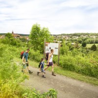 Stadtverwaltung WdS Familie Wandertafel 1, © Markus Born