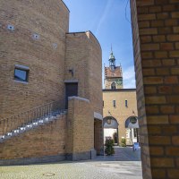 Fellbach Rathaus und Lutherkirche, © Achim Mende