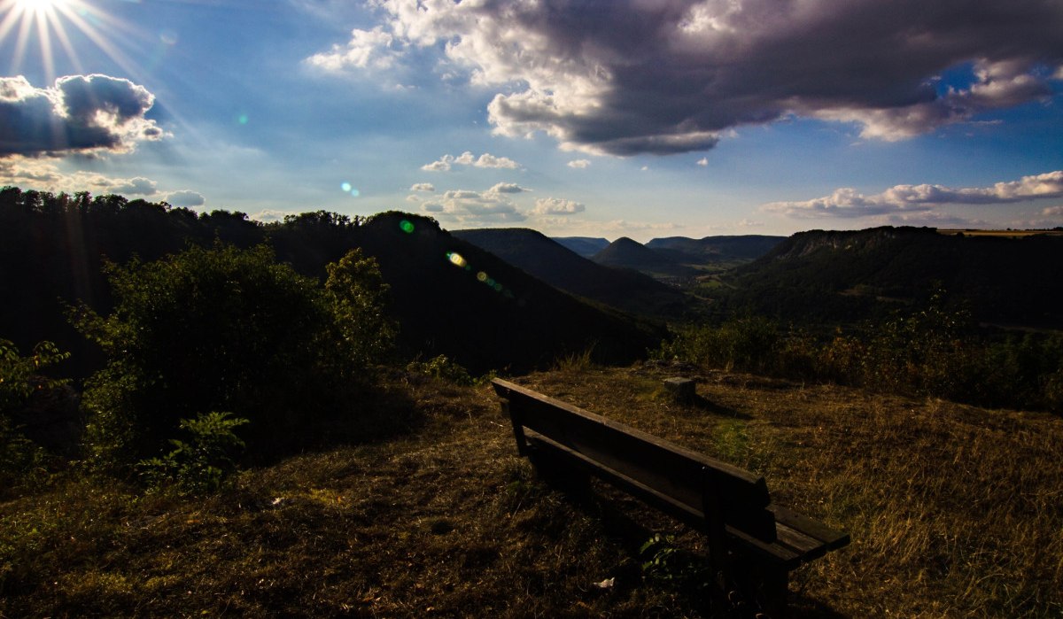 Ausblick vom Burgstall in Türkheim, © Landkreis Göppingen