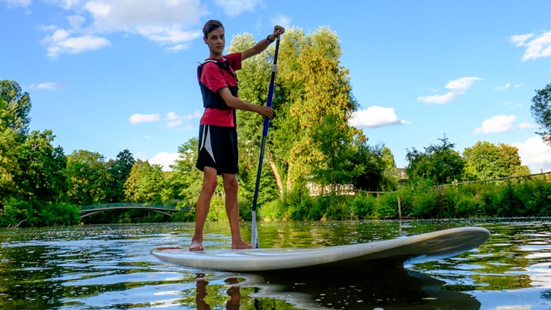 Kanutouren und Stand Up Paddling in Waiblingen, © WTM GmbH Waiblingen