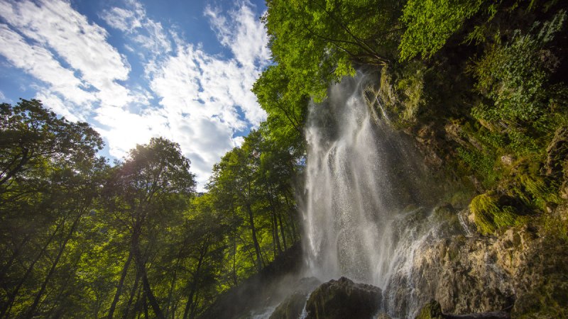 Uracher Wasserfall, © Bad Urach Tourismus