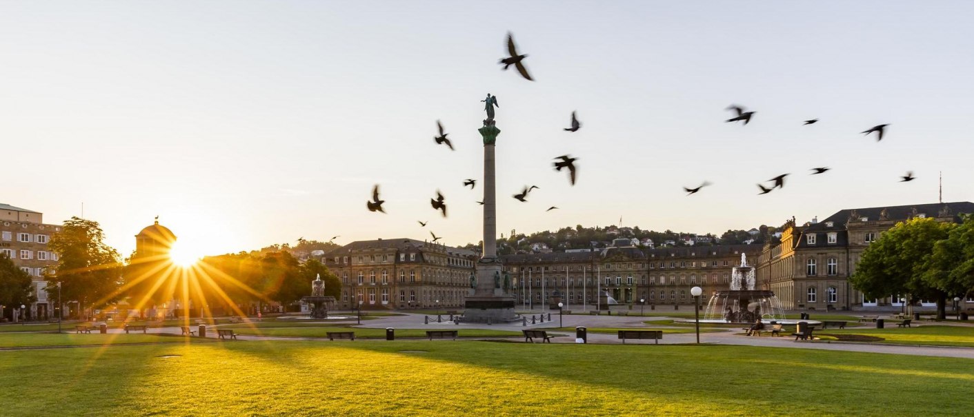 Palace Square facing the New Palace, © © Stuttgart-Marketing GmbH, Werner Dieterich