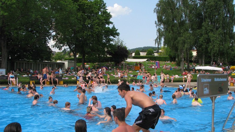 Schlachenmayr-Freibad in Salach, © Gemeinde Salach