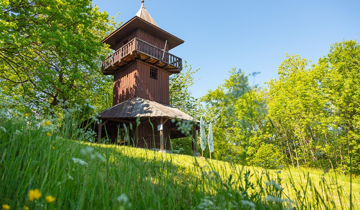 Kernerturm (nach Theobald Kerner) auf dem Gaildorfer Hausberg Kirgel