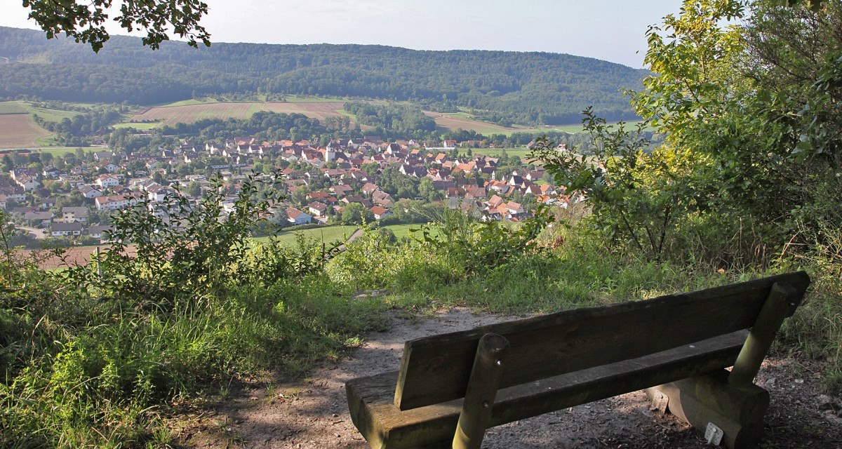 Blick auf Gündelbach, © Land der 1000 Hügel - Kraichgau-Stromberg