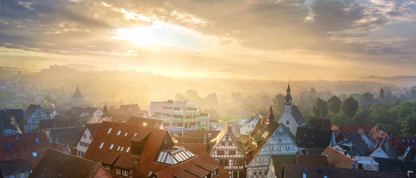 Aussicht vom Hochwachtturm auf Waiblingen, © Stuttgart-Marketing GmbH, Martina Denker