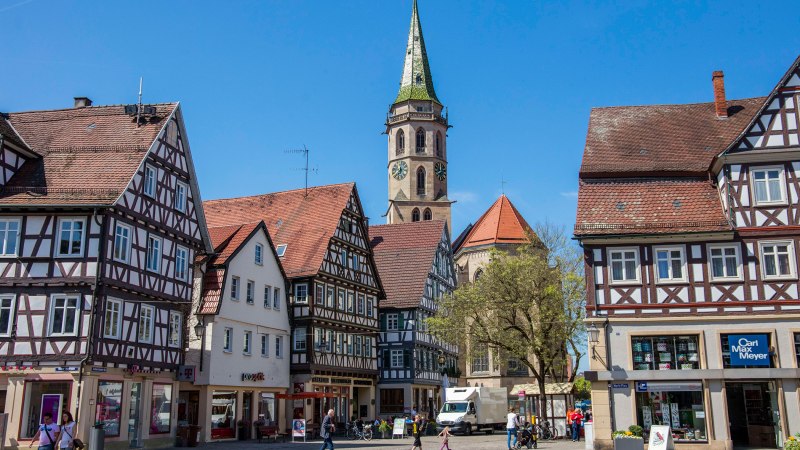 Marktplatz Schorndorf, © Stuttgart-Marketing GmbH