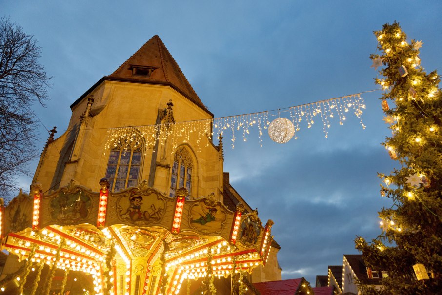 Weihnachtliche Stadtkirche, © Stadt Nürtingen