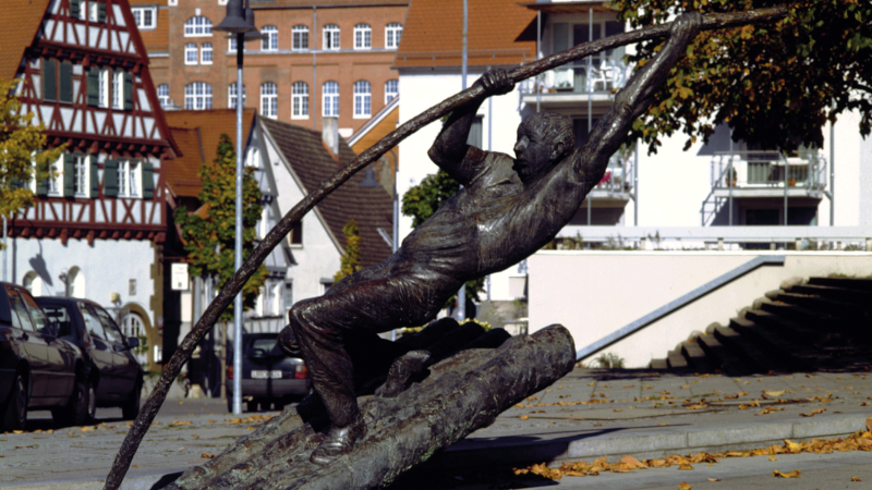 Flößer Statue, © Stuttgart-Marketing GmbH