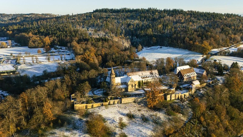 Kloster Lorch im Winter, © Stuttgart Marketing GmbH, Sarah Schmid