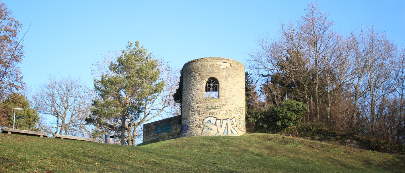 Ruine von unten, © SMG