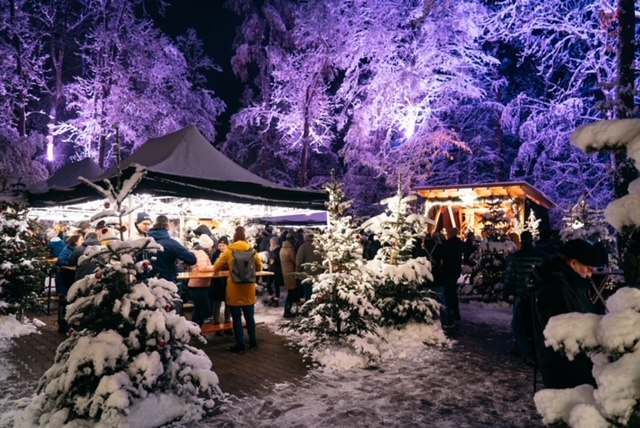 Das Winterdorf im Naturfreundehaus, © A. feil