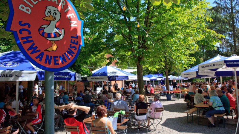 Biergarten Schwaneninsel Waiblingen, © Biergarten Schwaneninsel Waiblingen