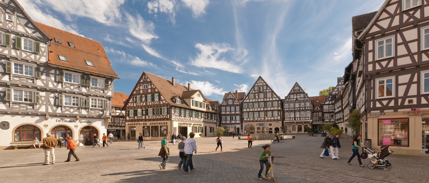 Marktplatz Schorndorf, © Oswald