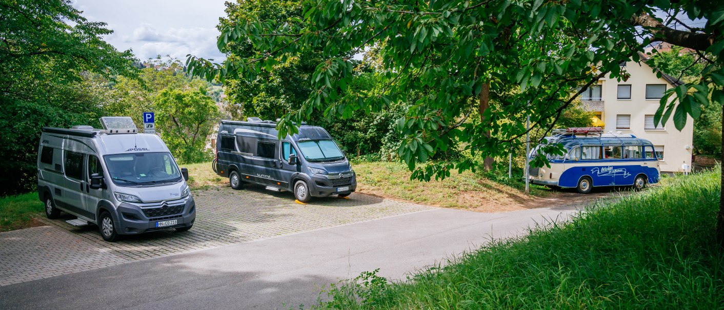 Wohnmobilstellplatz Äußerer Burgplatz Esslingen a. N., © Stuttgart-Marketing GmbH, Thomas Niedermüller