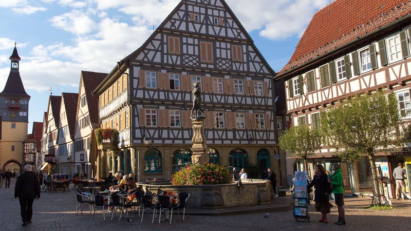 Marktbrunnen Winnenden, © Stuttgart-Marketing GmbH