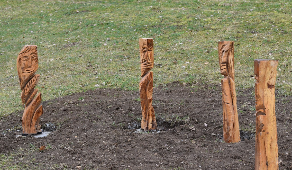 Skulpturen am Skulpturenpfad Böbingen, © Gemeinde Böbingen